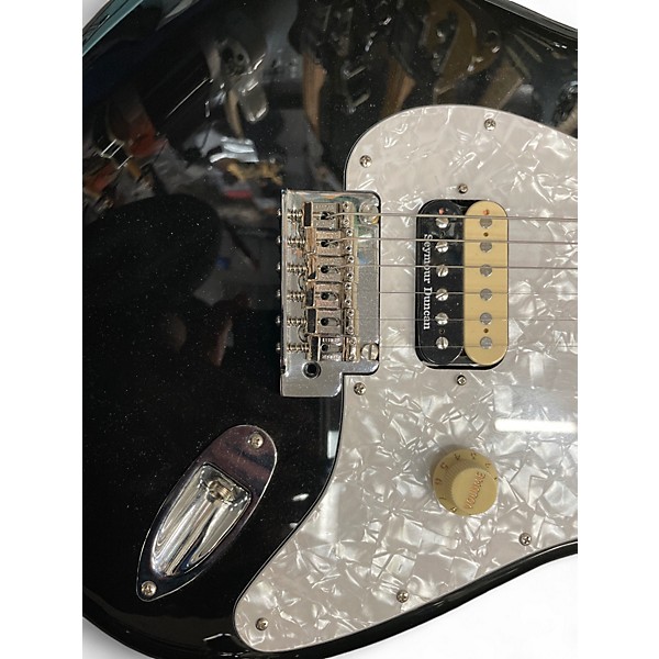 Used Fender PLAYER II STRATOCASTER (HEAVILY MODIFIED) Black Solid Body Electric Guitar
