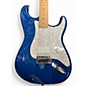 Used Fender Deluxe Strat (HEAVILY MODIFIED) BLUE Solid Body Electric Guitar