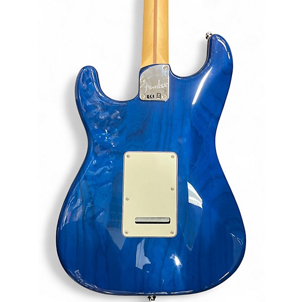 Used Fender Deluxe Strat (HEAVILY MODIFIED) BLUE Solid Body Electric Guitar