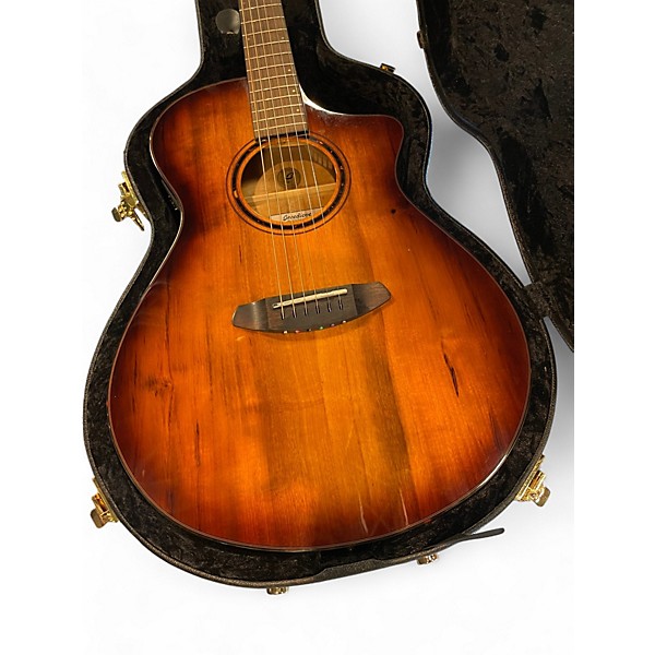 Used Breedlove Pursuit EX S Concert TE CR Myrtlewood Acoustic Electric Guitar