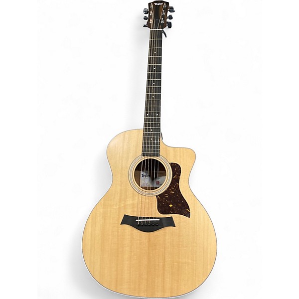 Used Taylor 214CE Koa Natural Acoustic Electric Guitar
