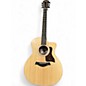 Used Taylor 214CE Koa Natural Acoustic Electric Guitar thumbnail