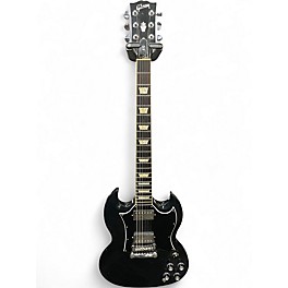 Used Gibson SG Standard Black Solid Body Electric Guitar