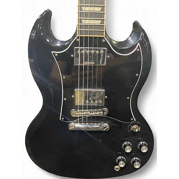 Used Gibson SG Standard Black Solid Body Electric Guitar