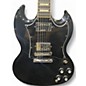 Used Gibson SG Standard Black Solid Body Electric Guitar