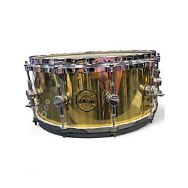 Used ddrum 14X6.5 modern tone brass Drum