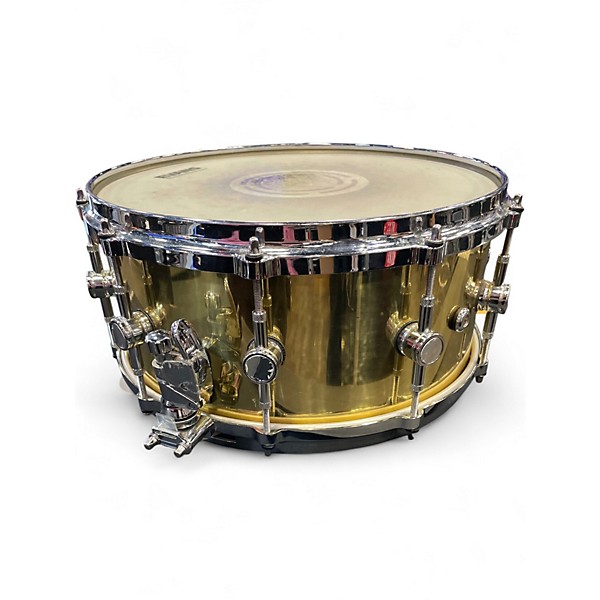 Used ddrum 14X6.5 modern tone brass Drum
