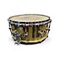 Used ddrum 14X6.5 modern tone brass Drum