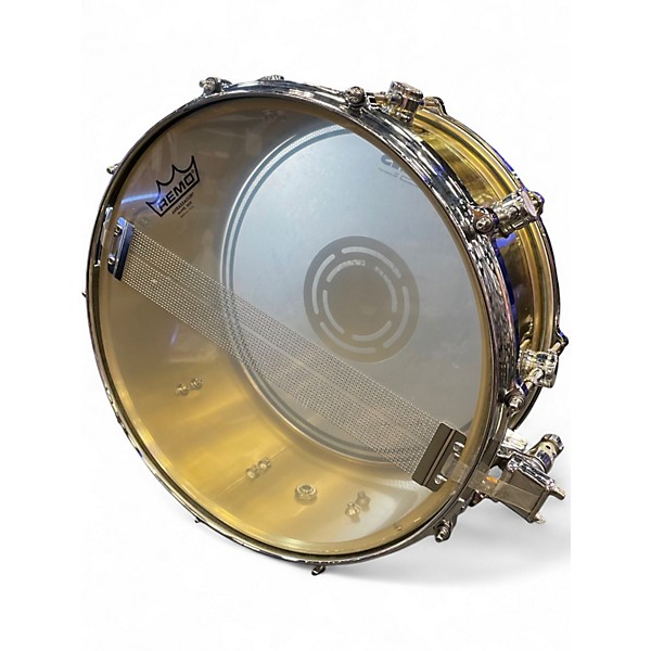 Used ddrum 14X6.5 modern tone brass Drum