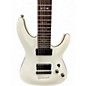 Used Schecter Guitar Research Demon 7 String Arctic White Solid Body Electric Guitar
