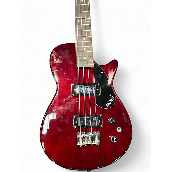 Used Gretsch Guitars Streamliner Jet Club Bass Walnut Stain Electric Bass Guitar