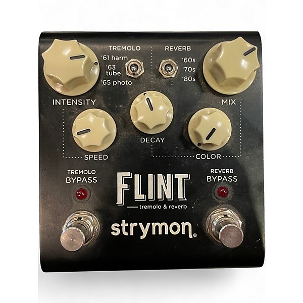 Used Strymon Flint Tremolo and Reverb Effect Pedal