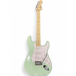 Used Squier SONIC STRATOCASTER SURF GREEN Solid Body Electric Guitar