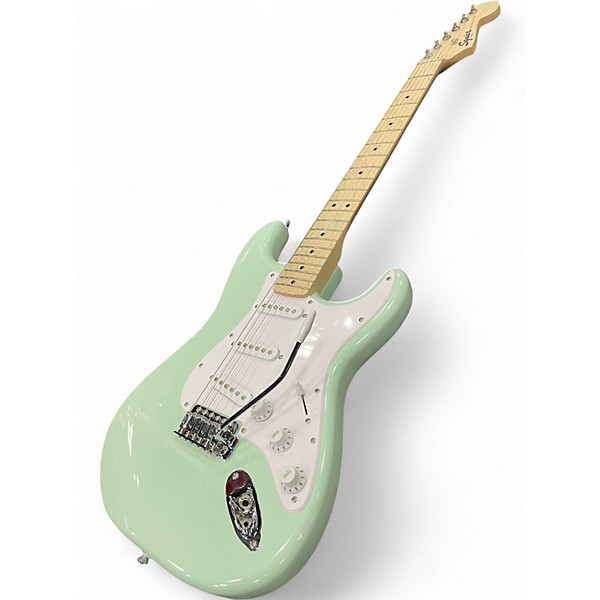 Used Squier SONIC STRATOCASTER SURF GREEN Solid Body Electric Guitar