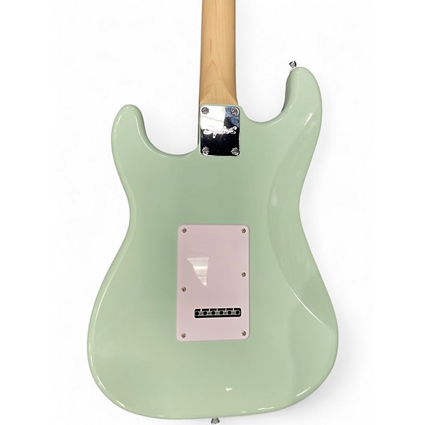 Used Squier SONIC STRATOCASTER SURF GREEN Solid Body Electric Guitar