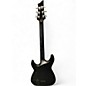 Used Schecter Guitar Research C1 Platinum Trans Black Solid Body Electric Guitar