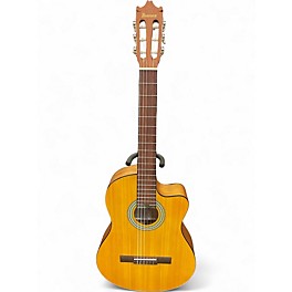 Used Ibanez GA3ECE CUTAWAY Natural Classical Acoustic Electric Guitar