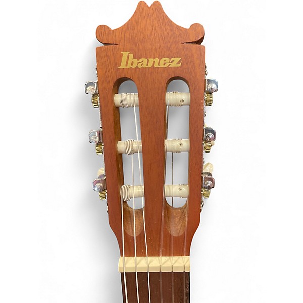 Used Ibanez GA3ECE CUTAWAY Natural Classical Acoustic Electric Guitar