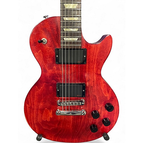 Used Gibson Les Paul Studio Red Solid Body Electric Guitar