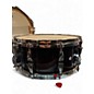 Used Yamaha 14in AMS-1460 Absolute Hybrid Maple  Classic Walnut Drum