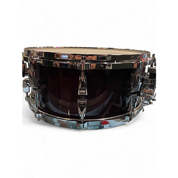 Used Yamaha 14in AMS-1460 Absolute Hybrid Maple  Classic Walnut Drum