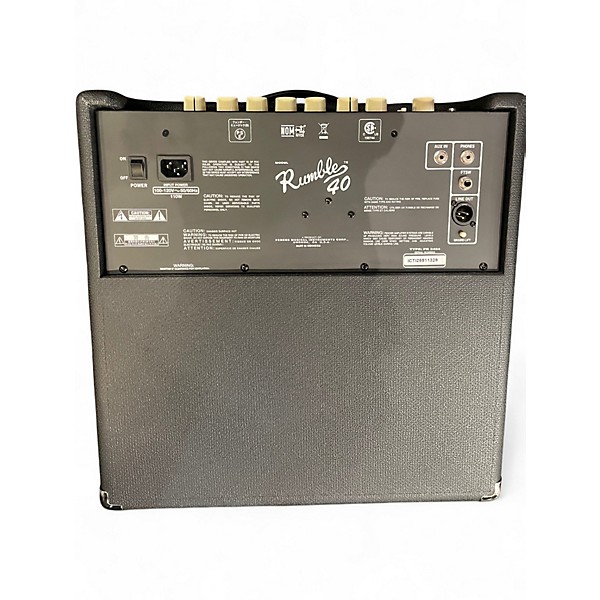 Used Fender RUMBLE 40 Bass Combo Amp