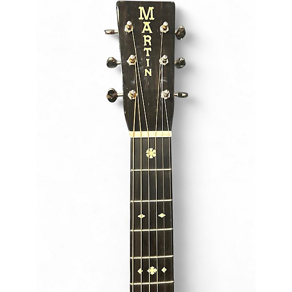 Used Martin Custom Shop Single 0 Quilt Maple Back and Sides Natural Solid Body Electric Guitar