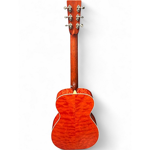 Used Martin Custom Shop Single 0 Quilt Maple Back and Sides Natural Solid Body Electric Guitar