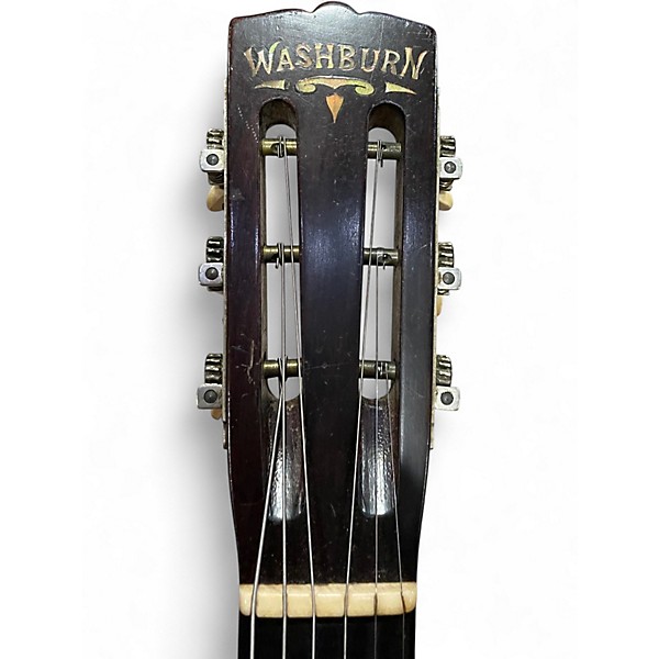 Vintage 1920s Washburn 5250 Natural Acoustic Guitar