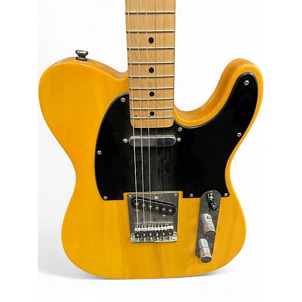Used Squier Telecaster Butterscotch Solid Body Electric Guitar