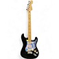 Used Fender 75th Anniversary Player Stratocaster Black Solid Body Electric Guitar thumbnail