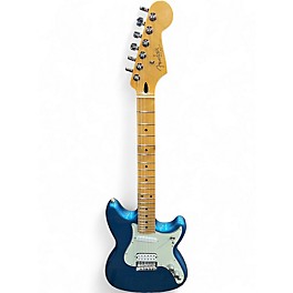 Used Fender Duo Sonic HS Blue Solid Body Electric Guitar
