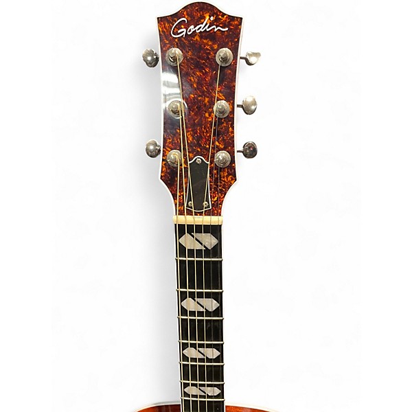 Used Godin METROPOLIS LTD Havana Burst Acoustic Electric Guitar