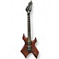 Used B.C. Rich STRANGER THINGS WARLOCK RED CRACKLE Solid Body Electric Guitar thumbnail