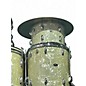 Used Slingerland 5 Piece Gene Krupa Deluxe White Marine Pearl Drum Kit