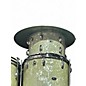 Used Slingerland 5 Piece Gene Krupa Deluxe White Marine Pearl Drum Kit