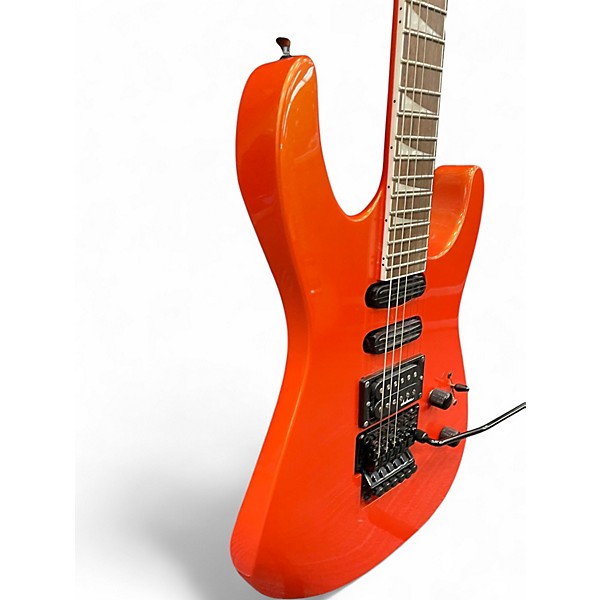 Used 2022 Jackson X SERIES SL3X DX LAMBO ORANGE Solid Body Electric Guitar