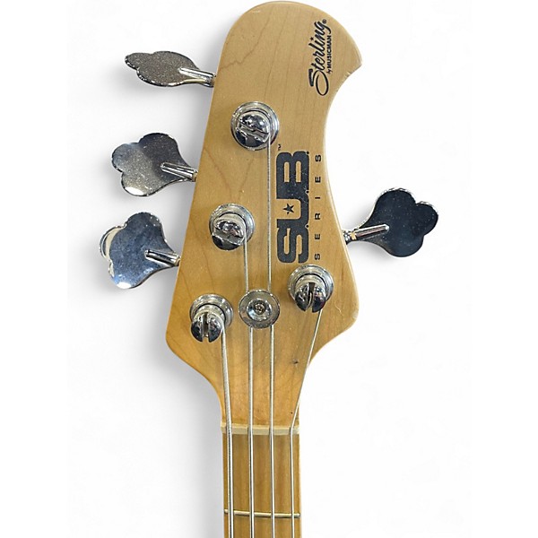 Used Sterling by Music Man STINGRAY SUB Black Electric Bass Guitar
