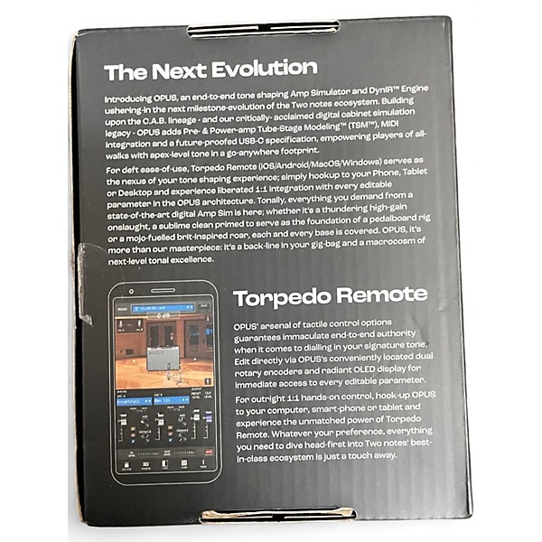 Used Two Notes AUDIO ENGINEERING OPUS Pedal
