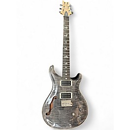 Used 2021 PRS Custom 24 Trans Charcoal Solid Body Electric Guitar
