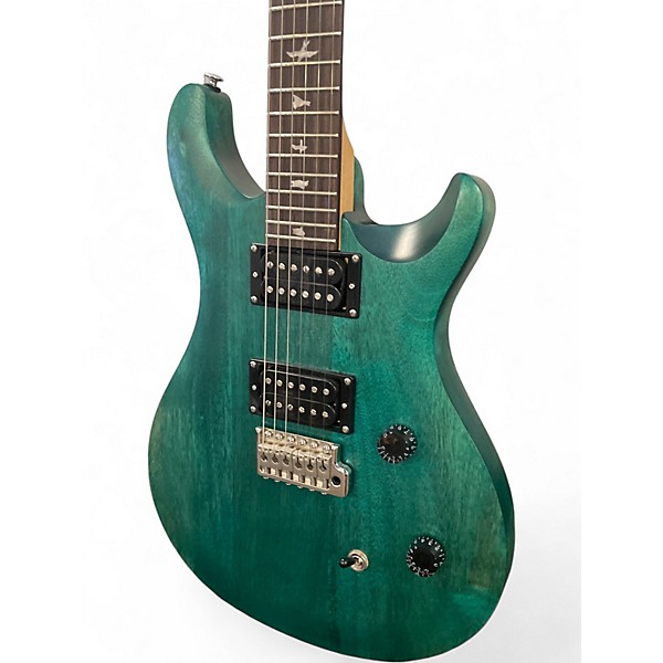Used PRS SE CE 24 Turquoise Solid Body Electric Guitar