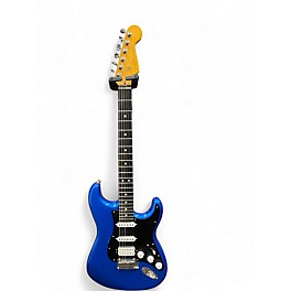 Used Fender American Ultra II Stratocaster HSS Noble blue Solid Body Electric Guitar