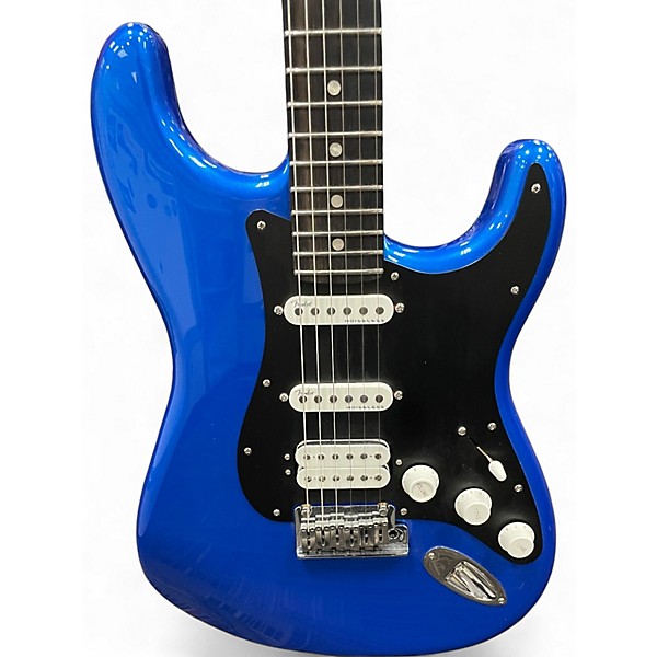 Used Fender American Ultra II Stratocaster HSS Noble blue Solid Body Electric Guitar