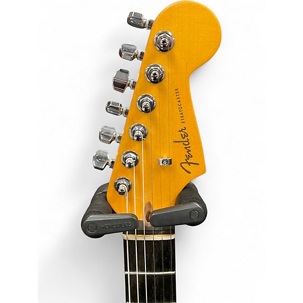 Used Fender American Ultra II Stratocaster HSS Noble blue Solid Body Electric Guitar