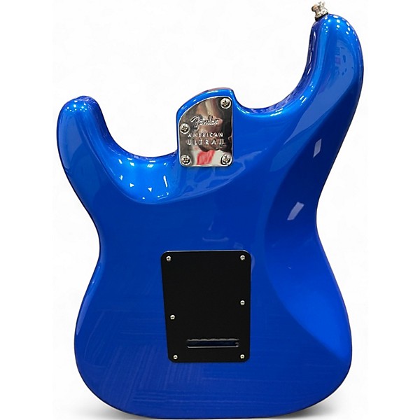 Used Fender American Ultra II Stratocaster HSS Noble blue Solid Body Electric Guitar