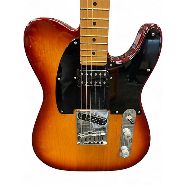 Used Fender Player Plus Telecaster 2 Tone Sunburst Solid Body Electric Guitar
