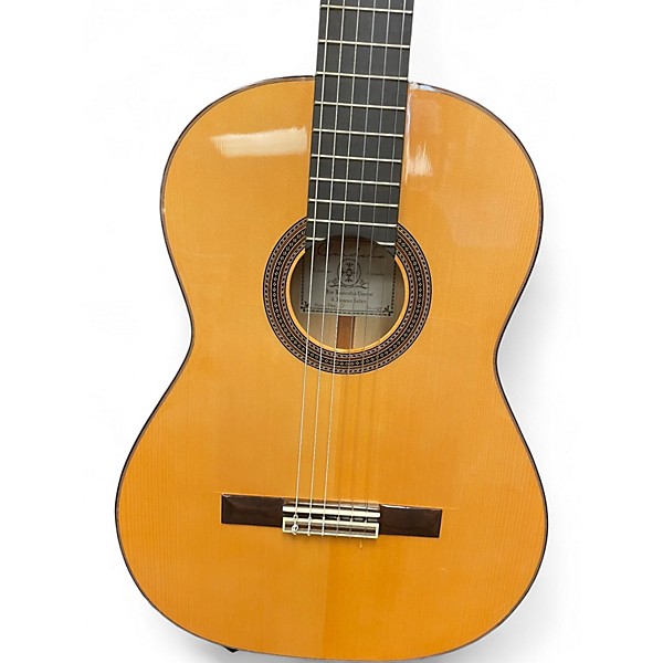 Used 2005 Cordoba Pro-F Natural Classical Acoustic Electric Guitar