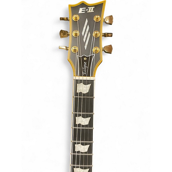 Used ESP E-II Eclipse Flat Black Solid Body Electric Guitar