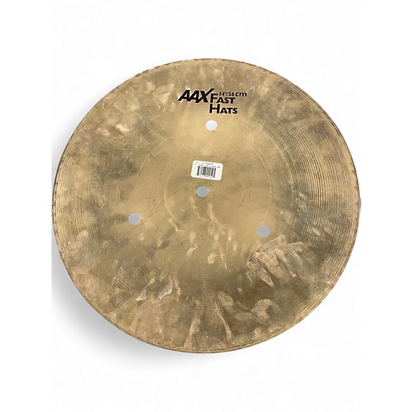 Used SABIAN 14in AAX Fast Hi Hat Bottom Cymbal