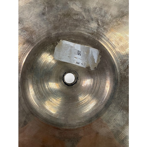 Used SABIAN 14in AAX Metal Hi Hat Top Brilliant Cymbal